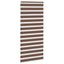 zebragardin brun 95x230 cm stofbredde 90,9 cm polyester