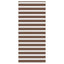 zebragardin brun 115x230 cm stofbredde 110,9 cm polyester