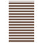 zebragardin brun 140x230 cm stofbredde 135,9 cm polyester