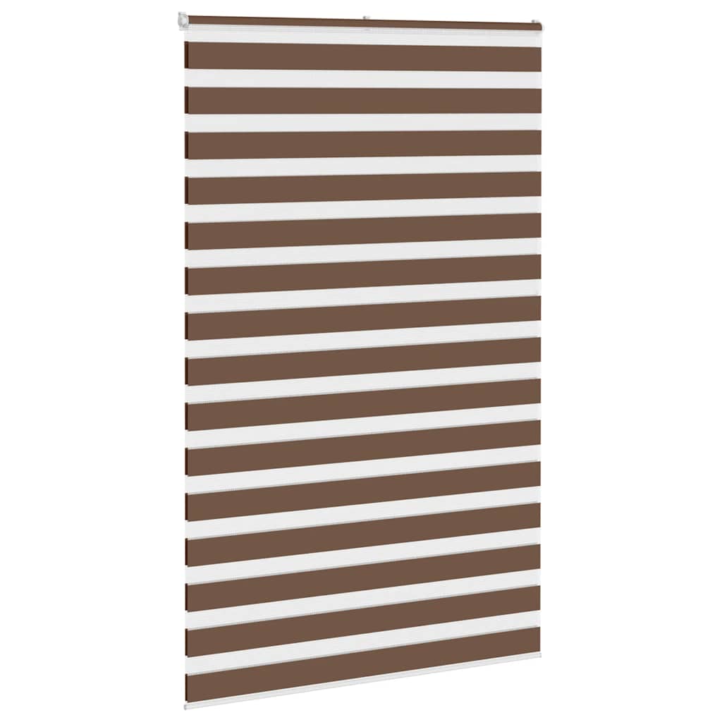 zebragardin brun 145x230 cm stofbredde 140,9 cm polyester