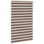 zebragardin brun 145x230 cm stofbredde 140,9 cm polyester