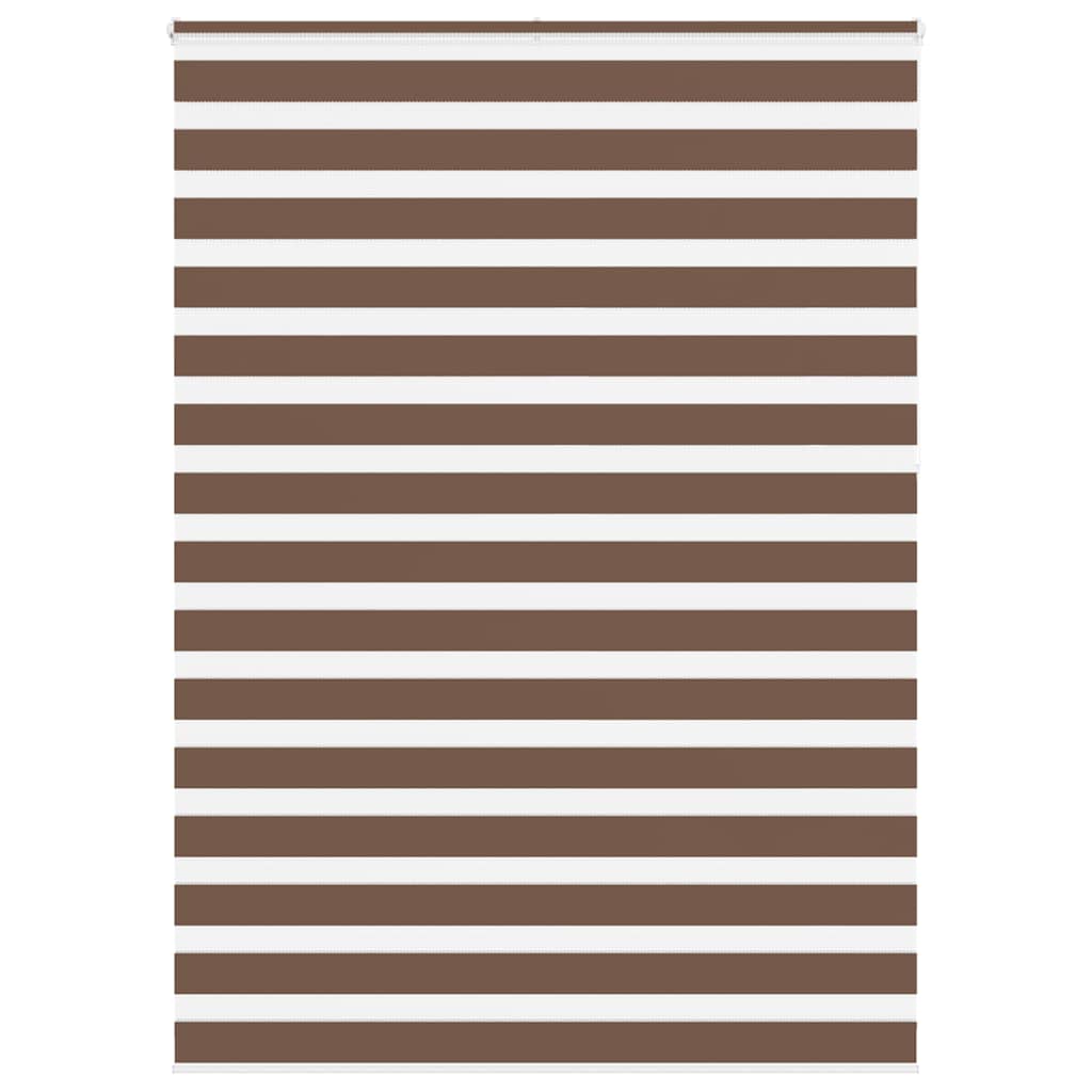 zebragardin brun 165x230 cm stofbredde 160,9 cm polyester