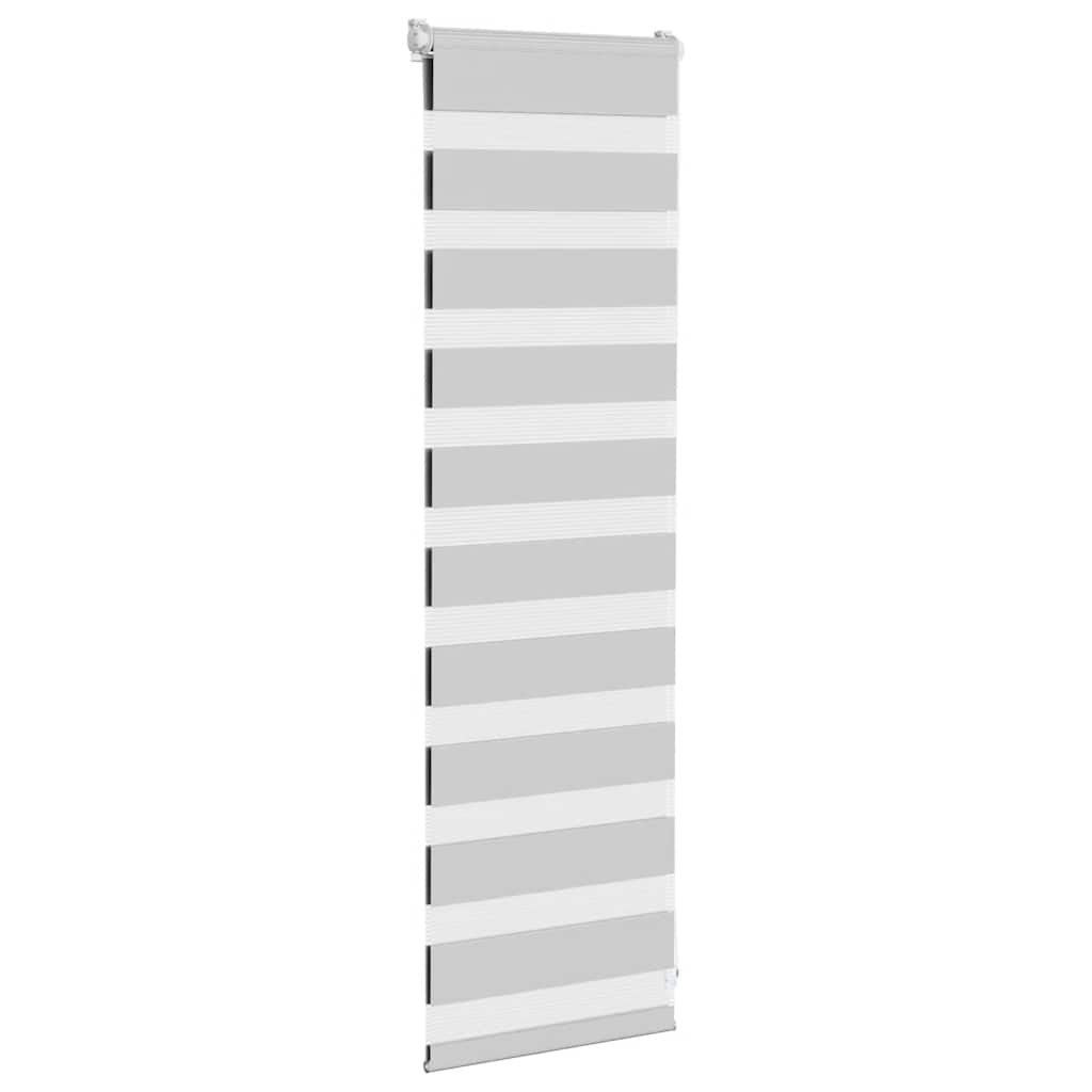 zebragardin lysegrå 50x100 cm stofbredde 45,9 cm polyester