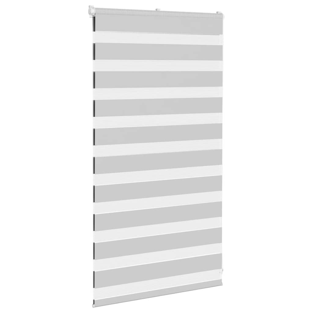 zebragardin lysegrå 85x100 cm stofbredde 80,9 cm polyester
