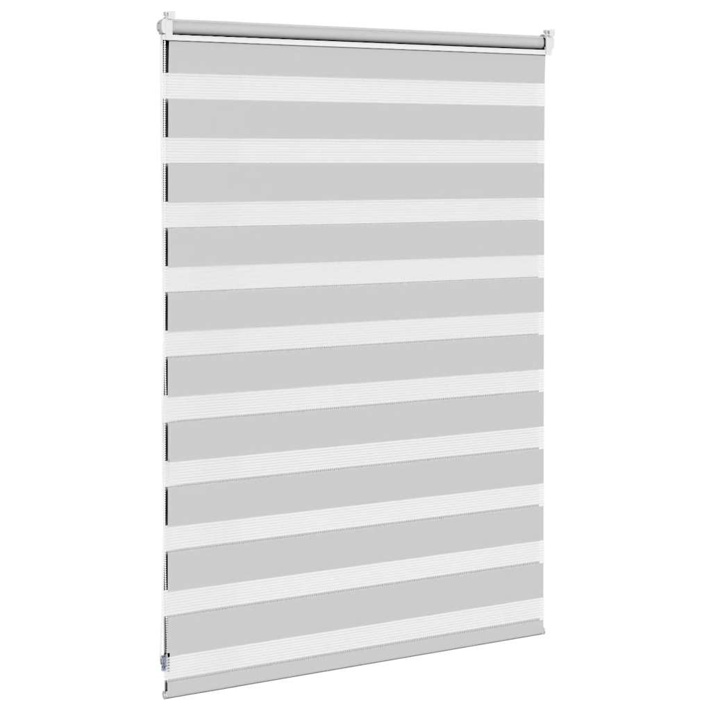 zebragardin lysegrå 105x100 cm stofbredde 100,9 cm polyester
