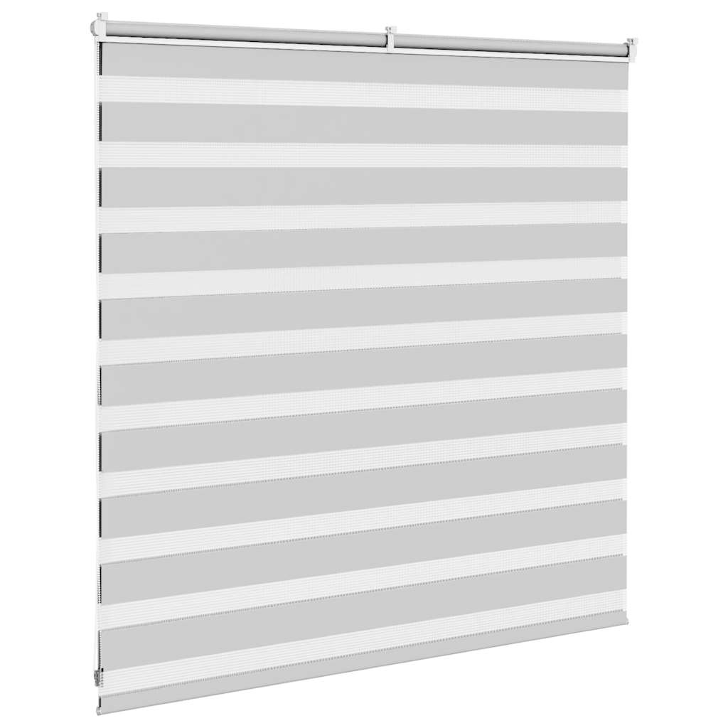 zebragardin lysegrå 145x100 cm stofbredde 140,9 cm polyester