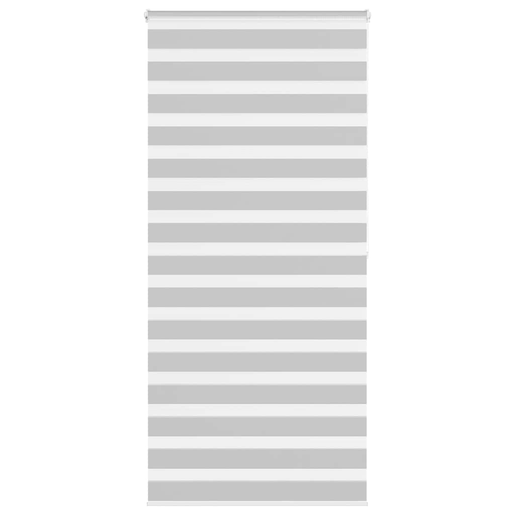 zebragardin lysegrå 100x200 cm stofbredde 95,9 cm polyester