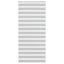 zebragardin lysegrå 110x200 cm stofbredde 105,9 cm polyester