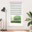 zebragardin lysegrå 115x200 cm stofbredde 110,9 cm polyester
