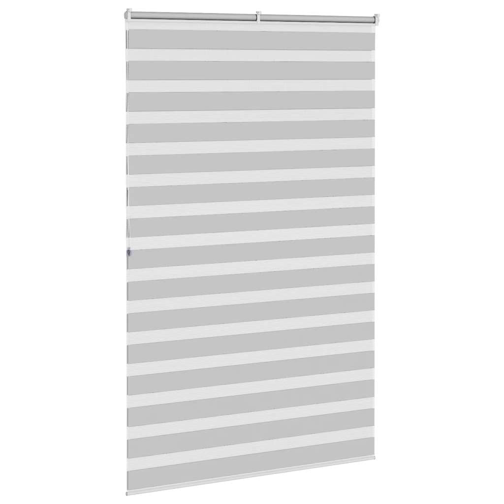 zebragardin lysegrå 145x200 cm stofbredde 140,9 cm polyester