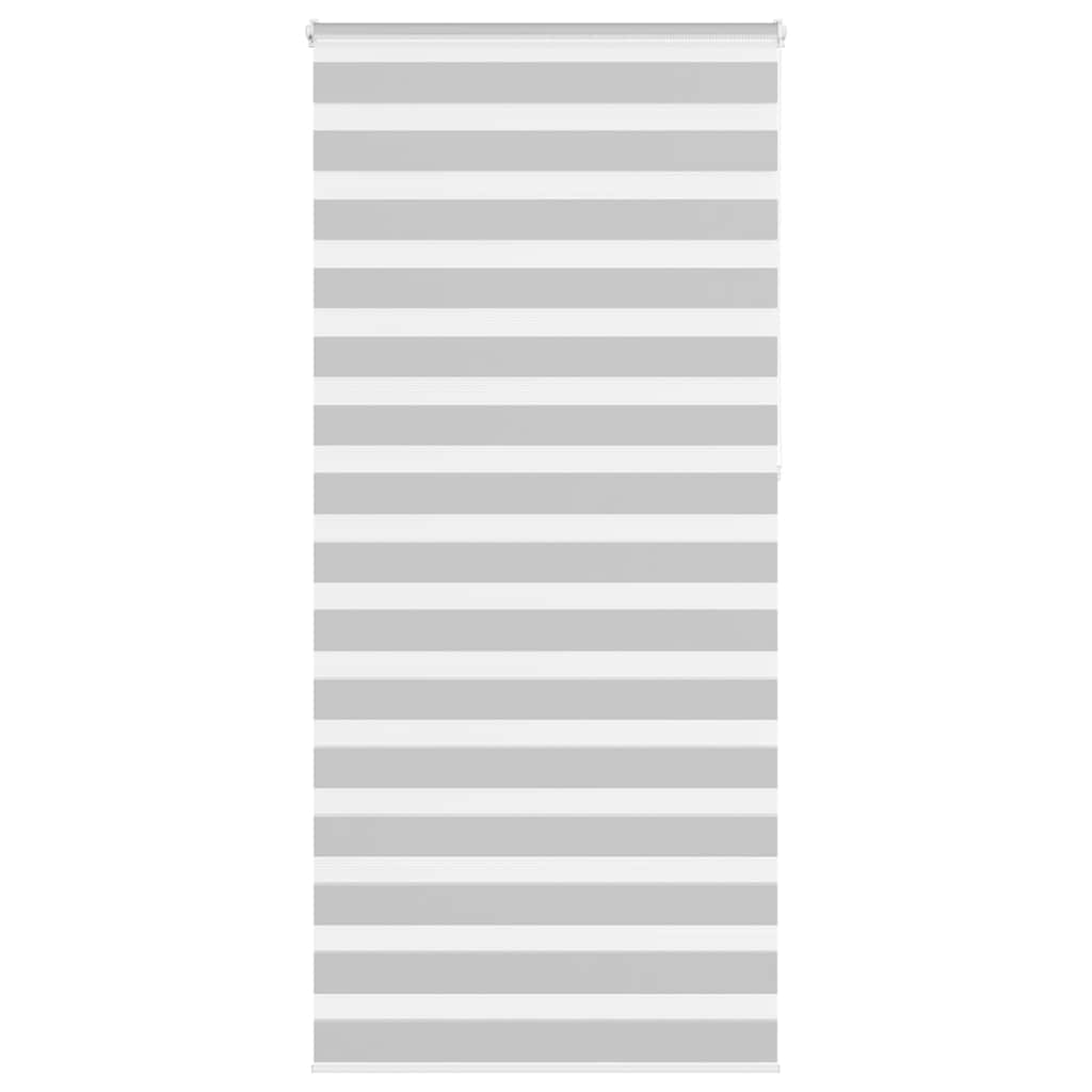 zebragardin lysegrå 115x230 cm stofbredde 110,9 cm polyester