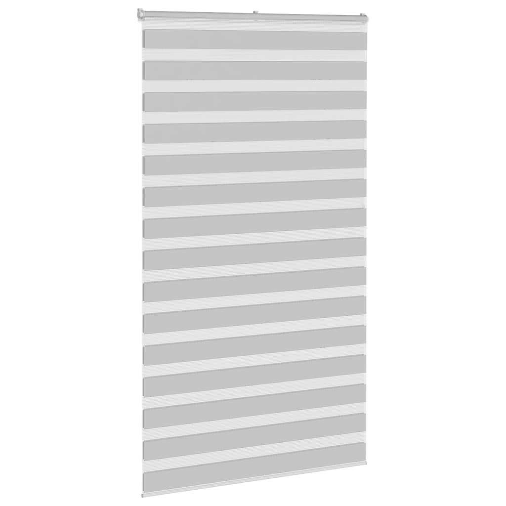 zebragardin lysegrå 130x230 cm stofbredde 125,9 cm polyester