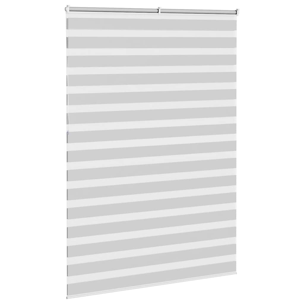 zebragardin lysegrå 165x230 cm stofbredde 160,9 cm polyester