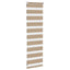 zebragardin sandbrun 40x100 cm stofbredde 35,9 cm polyester