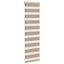 zebragardin sandbrun 45x100 cm stofbredde 40,9 cm polyester