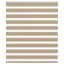 zebragardin sandbrun 120x100 cm stofbredde 115,9 cm polyester