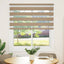 zebragardin sandbrun 125x100 cm stofbredde 120,9 cm polyester
