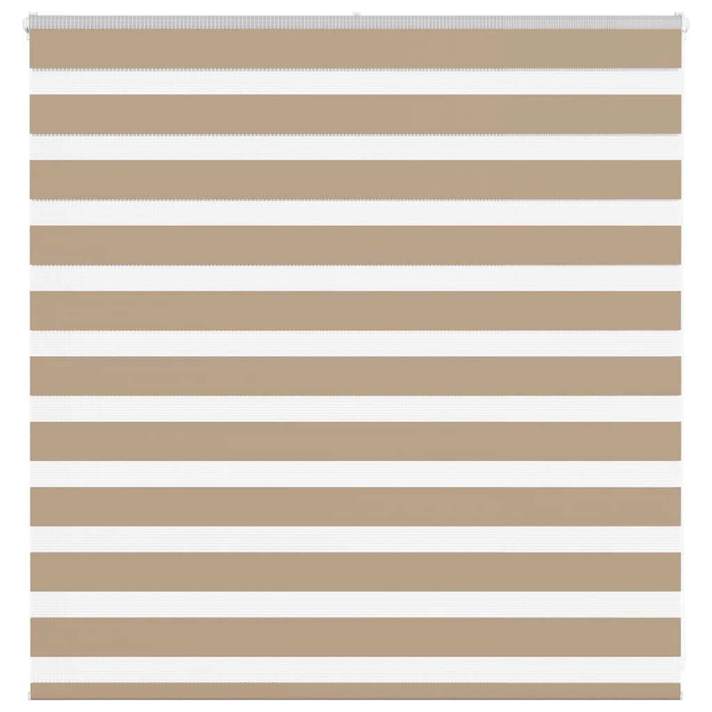 zebragardin sandbrun 145x100 cm stofbredde 140,9 cm polyester