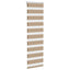zebragardin sandbrun 40x150 cm stofbredde 35,9 cm polyester