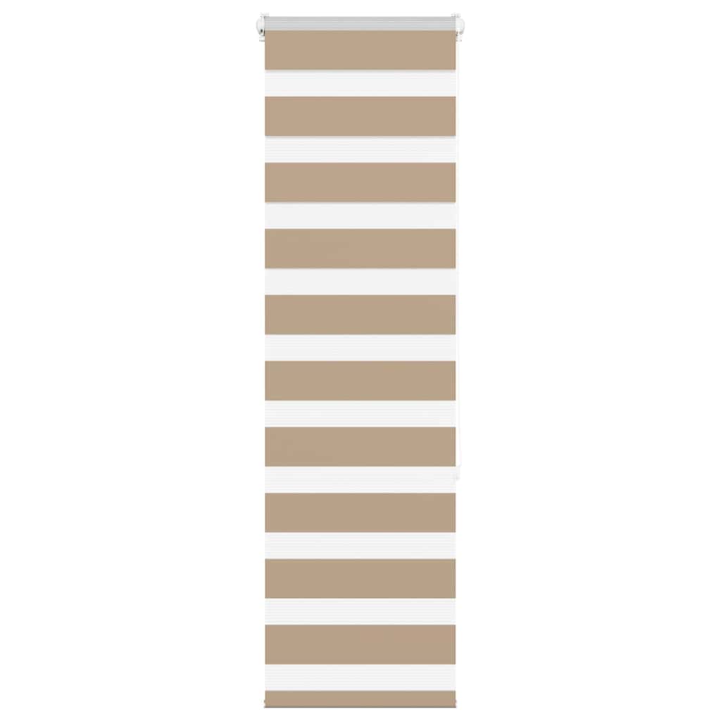 zebragardin sandbrun 50x150 cm stofbredde 45,9 cm polyester