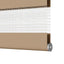 zebragardin sandbrun 85x150 cm stofbredde 80,9 cm polyester