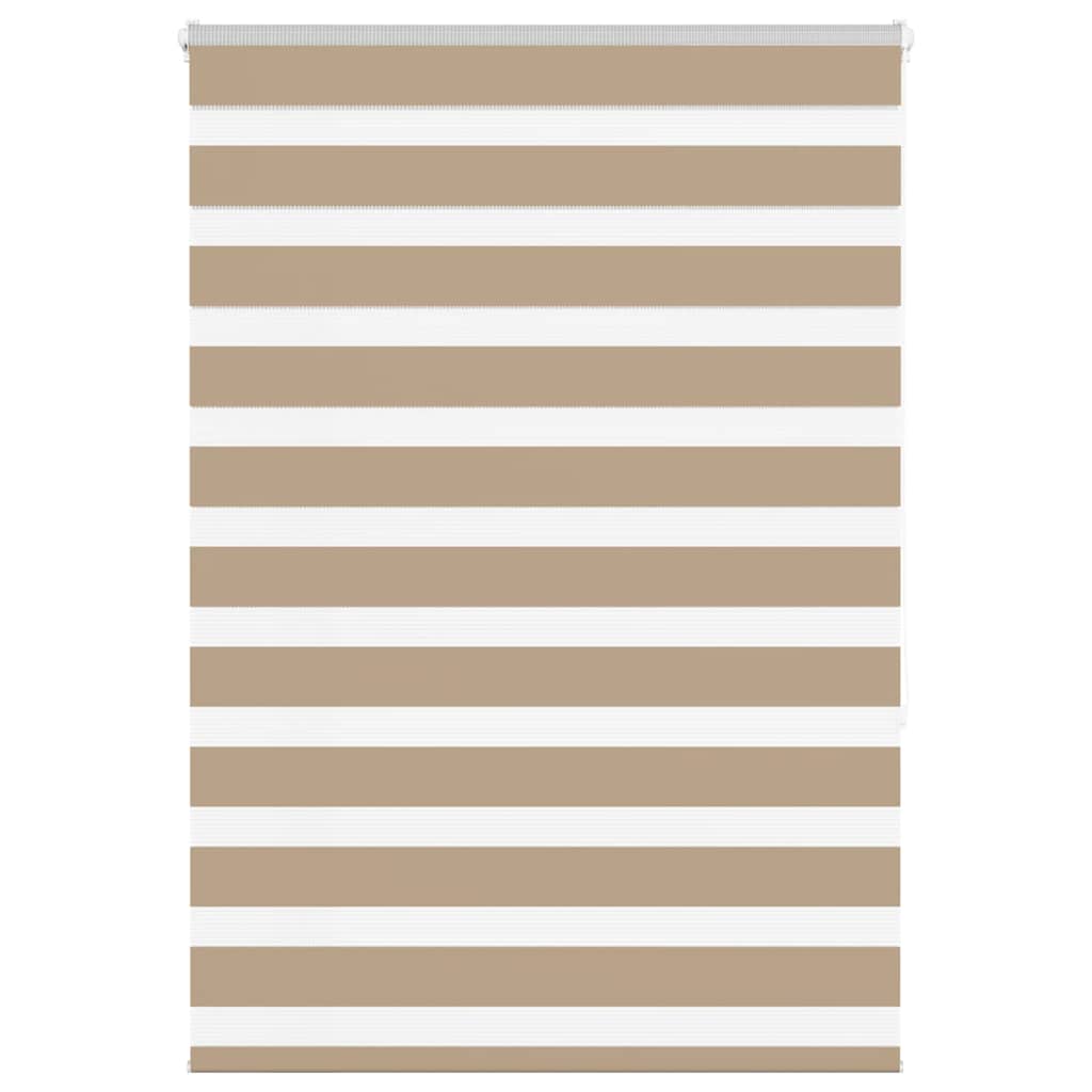 zebragardin sandbrun 100x150 cm stofbredde 95,9 cm polyester