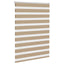 zebragardin sandbrun 115x150 cm stofbredde 110,9 cm polyester