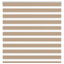 zebragardin sandbrun 150x150 cm stofbredde 145,9 cm polyester