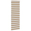 zebragardin sandbrun 70x200 cm stofbredde 65,9 cm polyester