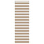 zebragardin sandbrun 75x200 cm stofbredde 70,9 cm polyester