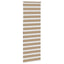 zebragardin sandbrun 80x200 cm stofbredde 75,9 cm polyester