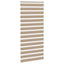 zebragardin sandbrun 115x200 cm stofbredde 110,9 cm polyester