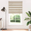 zebragardin sandbrun 130x200 cm stofbredde 125,9 cm polyester