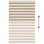 zebragardin sandbrun 150x200 cm stofbredde 145,9 cm polyester
