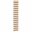 zebragardin sandbrun 40x230 cm stofbredde 35,9 cm polyester
