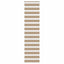 zebragardin sandbrun 55x230 cm stofbredde 50,9 cm polyester