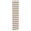 zebragardin sandbrun 55x230 cm stofbredde 50,9 cm polyester
