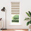 zebragardin sandbrun 75x230 cm stofbredde 70,9 cm polyester