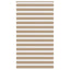 zebragardin sandbrun 125x230 cm stofbredde 120,9 cm polyester