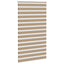 zebragardin sandbrun 130x230 cm stofbredde 125,9 cm polyester