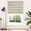 zebragardin sandbrun 150x230 cm stofbredde 145,9 cm polyester