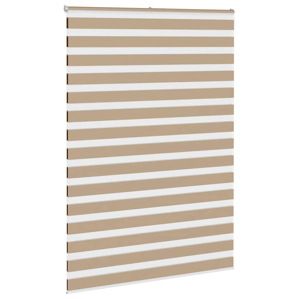 zebragardin sandbrun 155x230 cm stofbredde 150,9 cm polyester