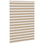 zebragardin sandbrun 165x230 cm stofbredde 160,9 cm polyester