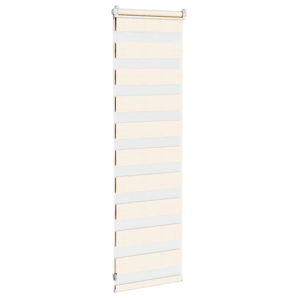 zebragardin marmorbeige 40x100 cm stofbredde 35,9 cm polyester