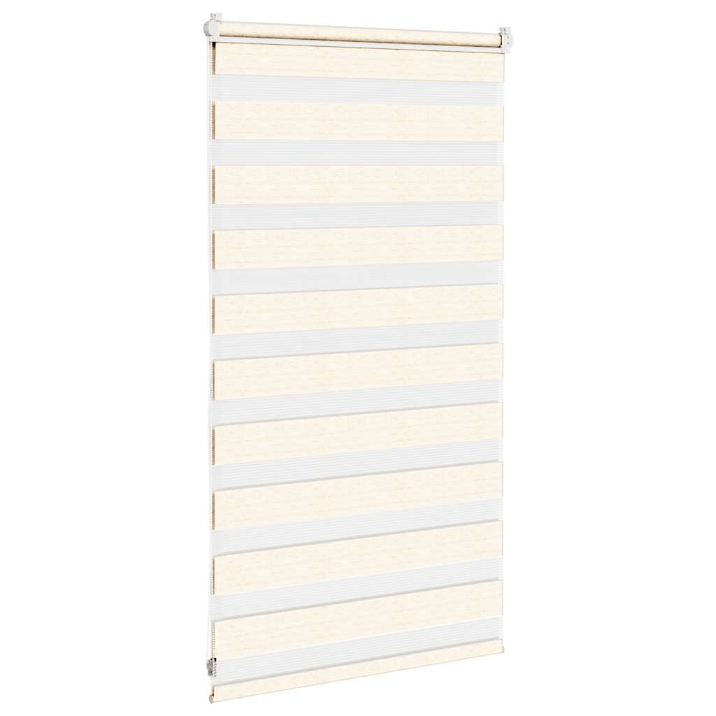 zebragardin marmorbeige 85x100 cm stofbredde 80,9 cm polyester