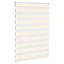 zebragardin marmorbeige 95x100 cm stofbredde 90,9 cm polyester