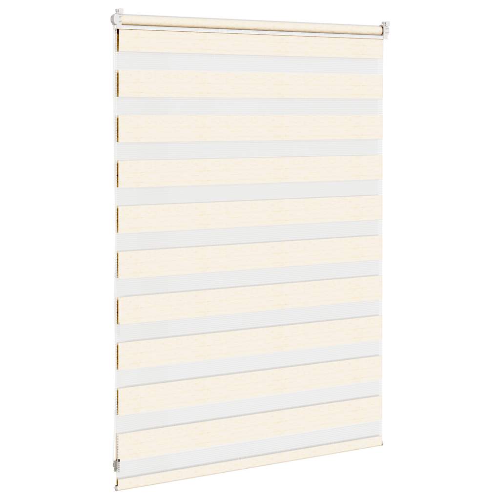 zebragardin marmorbeige 105x100 cm stofbredde 100,9cm polyester