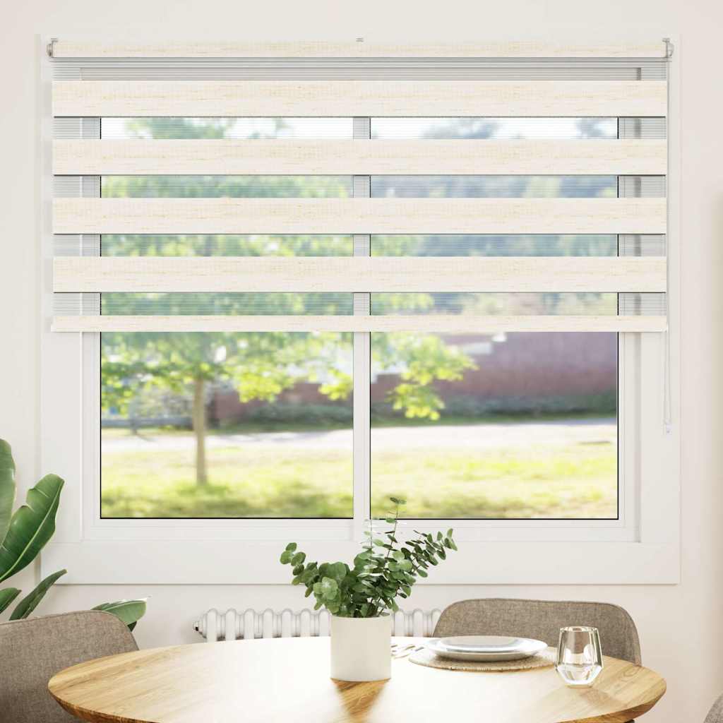 zebragardin marmorbeige 155x100 cm stofbredde 150,9cm polyester
