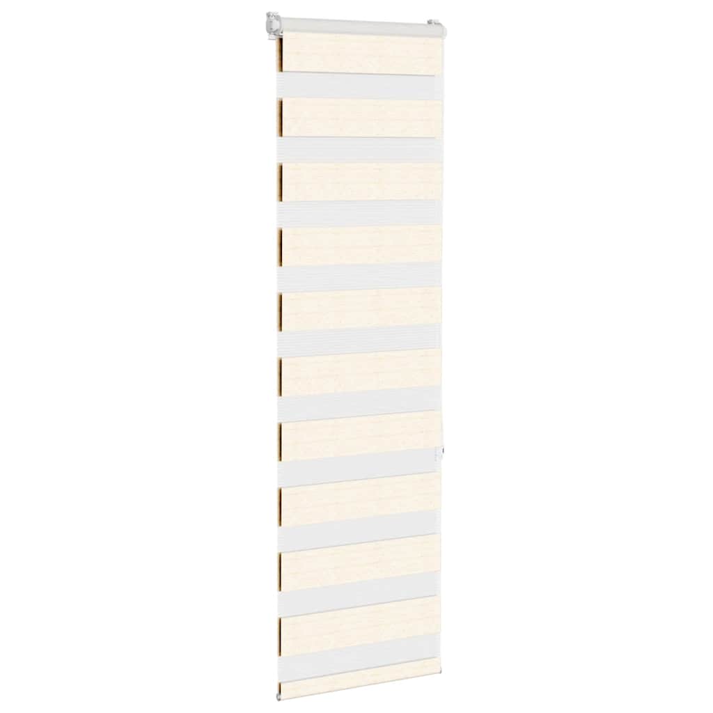 zebragardin marmorbeige 40x150 cm stofbredde 35,9 cm polyester
