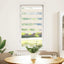 zebragardin marmorbeige 55x150 cm stofbredde 50,9 cm polyester